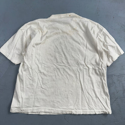 Oregon Champion XL Governors Trophy Run VTG T Shirt 1980s Blue Bar Single Stitch