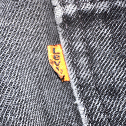 Levis 550 Vintage 90s USA Orange Tab Jeans 38x32 Black Med Wash 501 Act 36x31