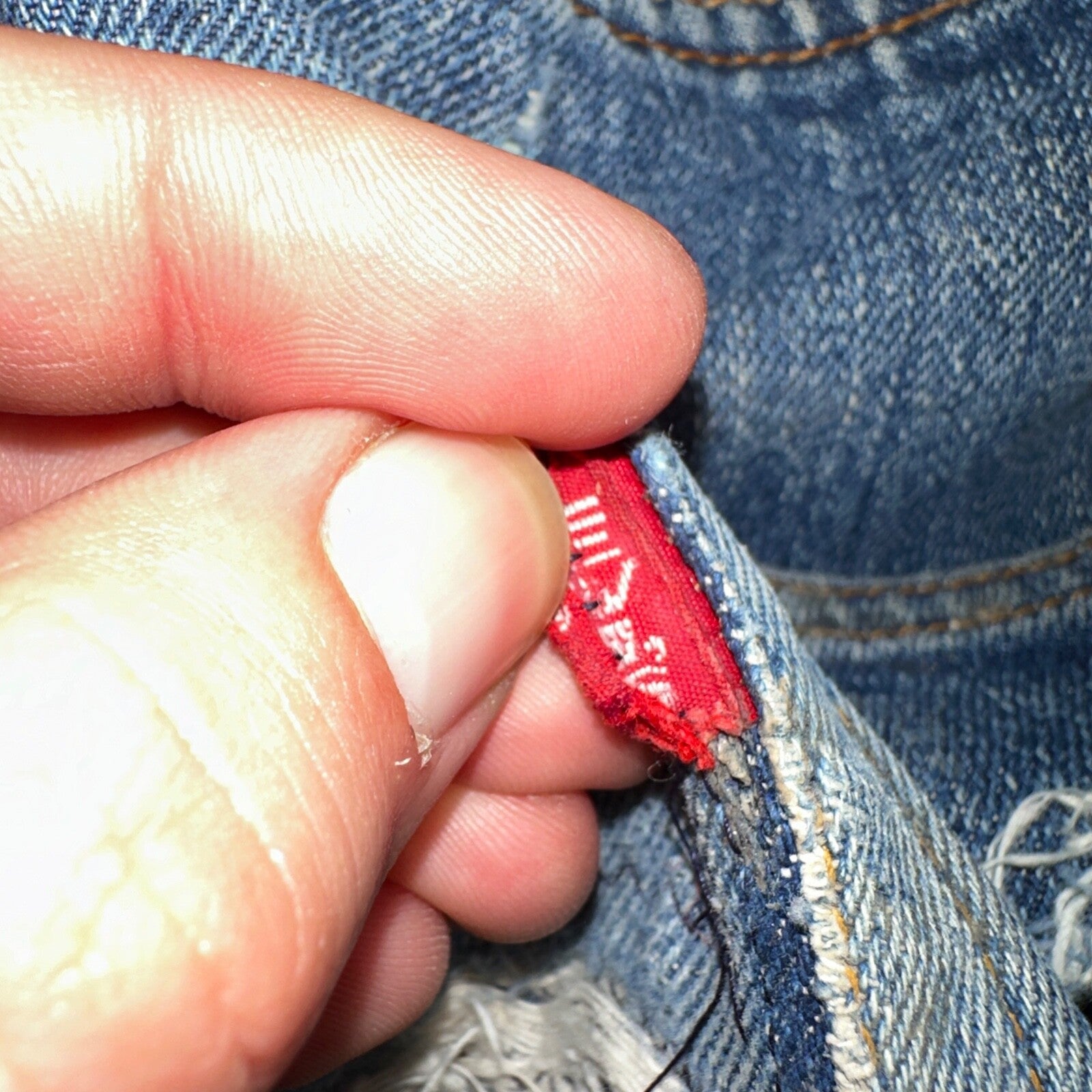 Levis 501 Big E Vintage 60s Redline Selvedge USA XX 66 Jeans 1960s Act 30X32