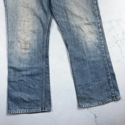 Levis 517 Vintage 80s USA Orange Tab Bootcut Flare Blue Jeans Talon Act 38x28