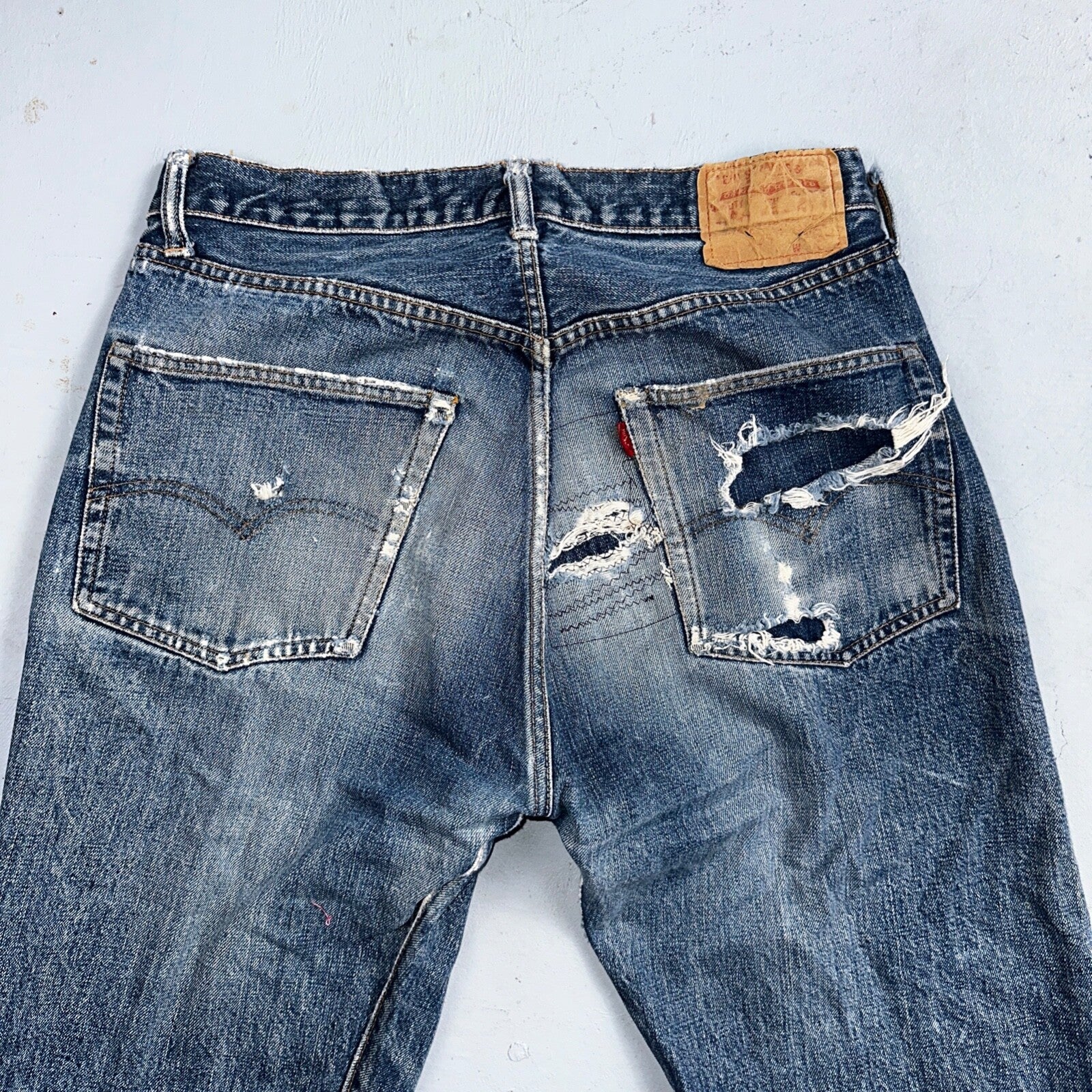 Levis 501 Big E Vintage 60s Redline Selvedge USA XX 66 Jeans 1960s Act 30X32