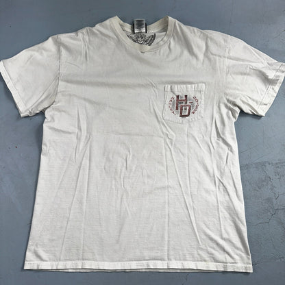 Harley Davidson Yorktown Hampton VTG T Shirt Motorcycle Bike Graphic Y2K Ride