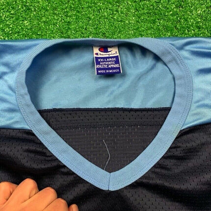 Vintage Eddie George #27 Tennessee Titans NFL Jersey Sword Logo Champion 52