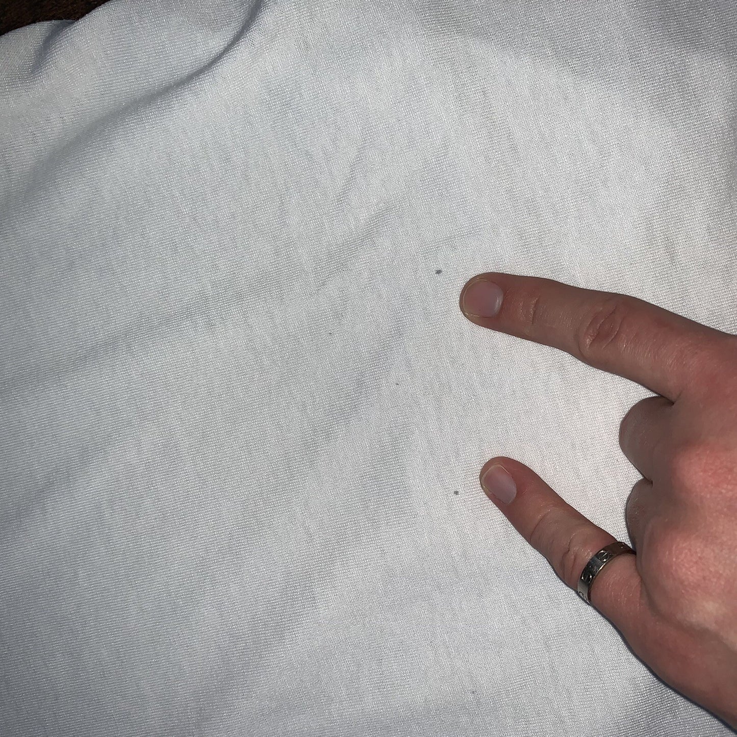 Oneita BLANK Vintage White T Shirt Mens 90s Essential Lot Rap Single Stitch Rare