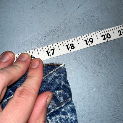 Levis 517 Vintage 80s USA Orange Tab Bootcut Flare Blue Worn Jeans Act 32x28