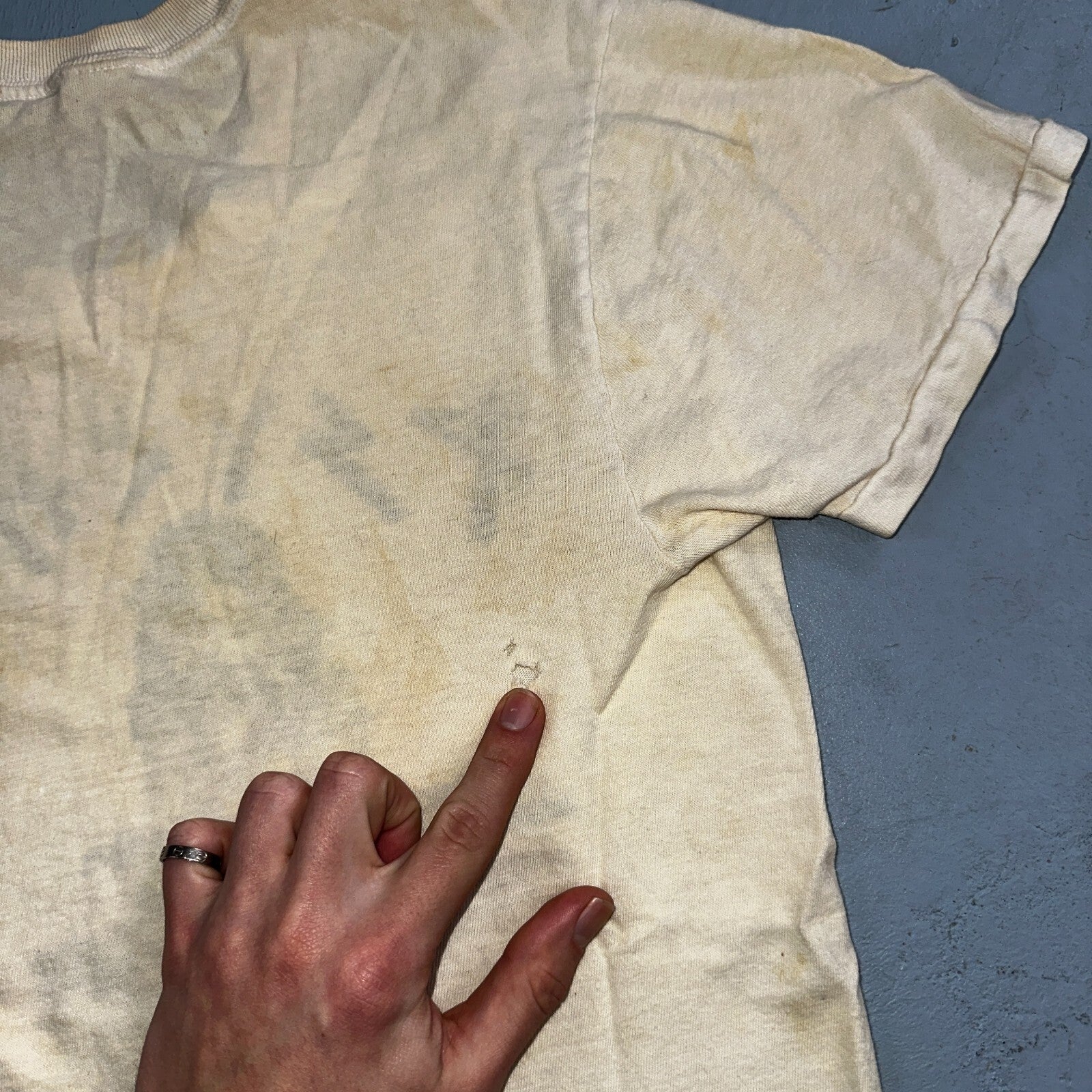 Psycho Vintage T Shirt Concert Boston Punk Grunge Nirvana 80s Band Rock Boro