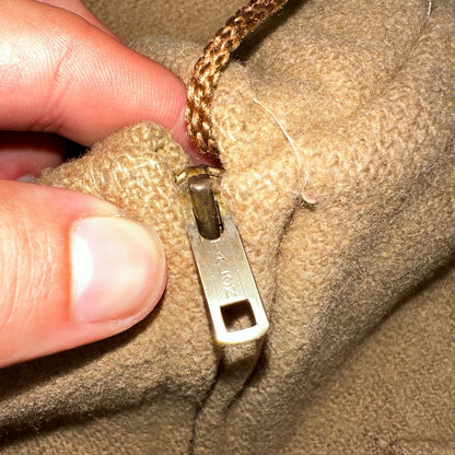 McGREGOR Sportswear VTG Sz 38 Wool Lined Hooded Field Ranch Jacket Coat 60s 70s