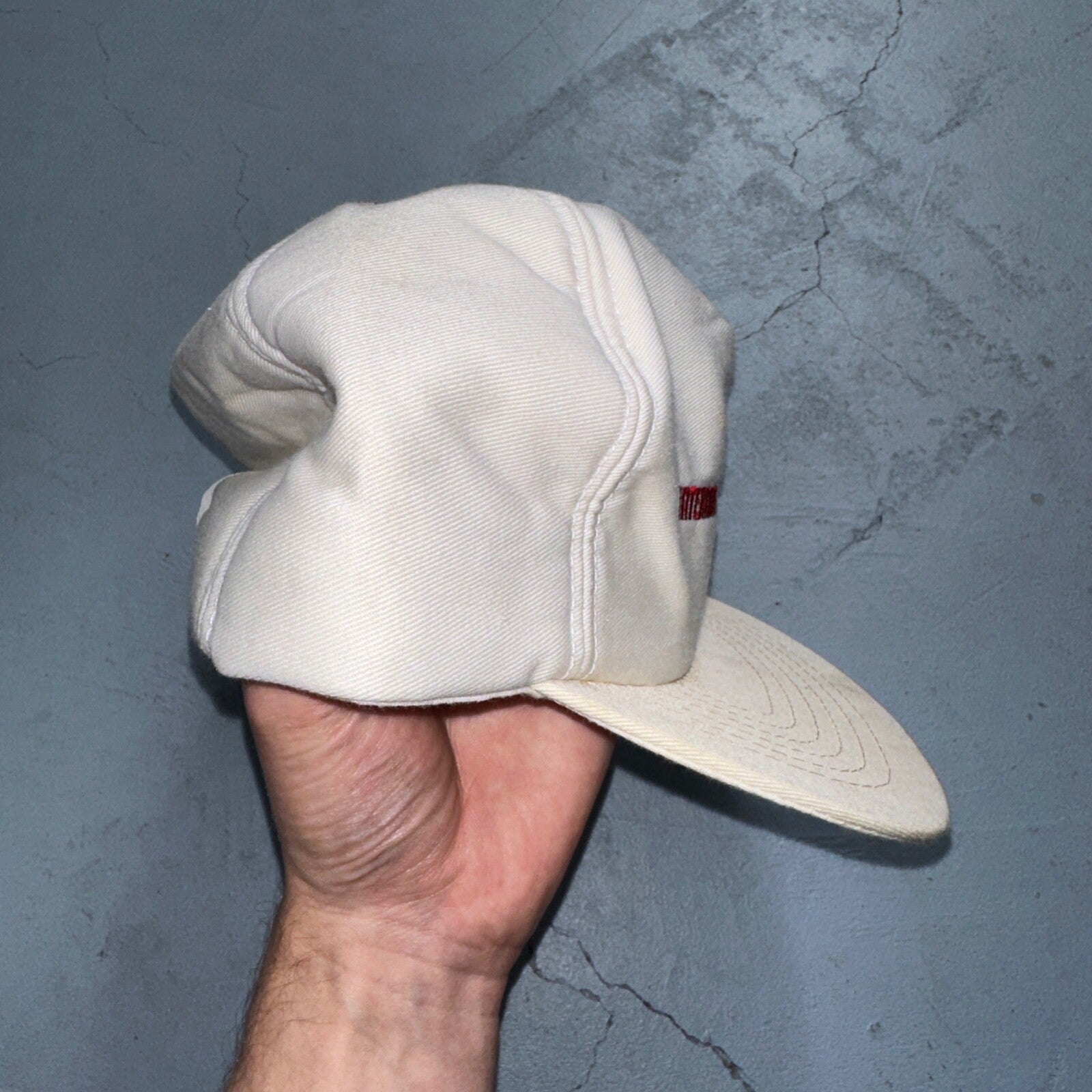 International Seeds VTG Hat Cap Snapback 80s Farming Trucker Basic Crunchy