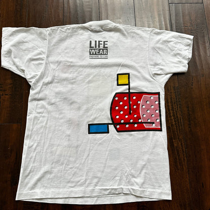 Nurse LIFE Medical Rehab Vintage T Shirt Hospital Human Care Love Abstract Wear