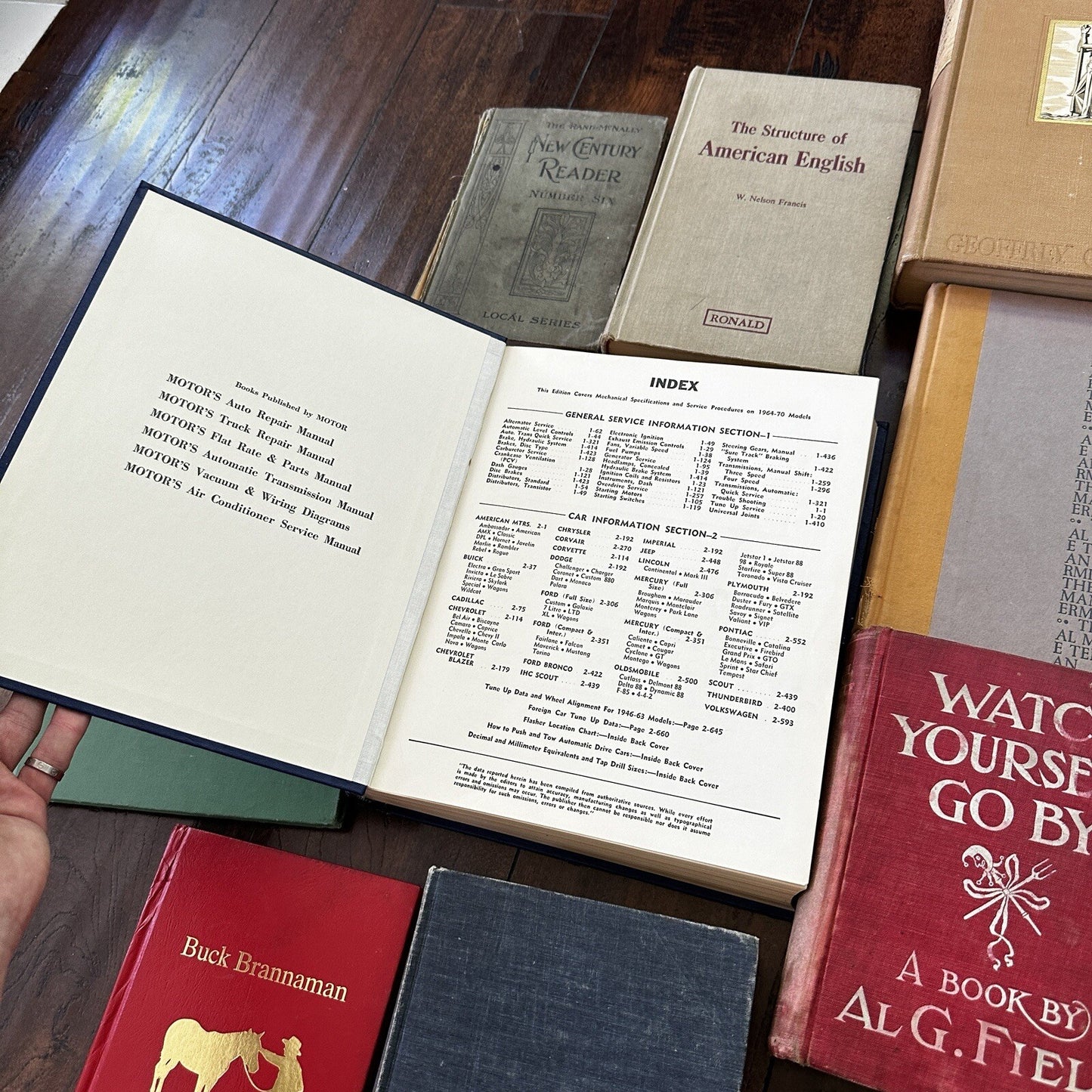 Lot 18 Cool Old Vintage Antique Rare Hardcover Random Books Green Coffee Table