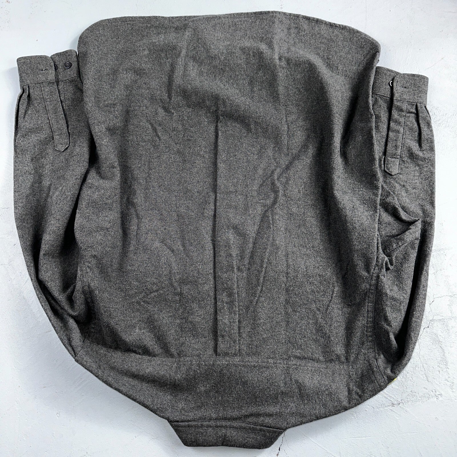 LL Bean VTG Mens L Chamois Cloth Gray Shirt Soft Cozy Flannel Cotton 90s