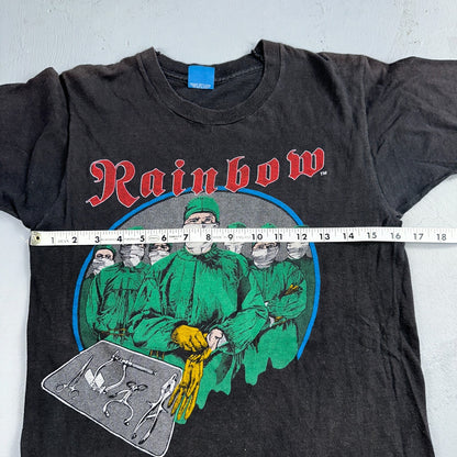 Rainbow Difficult Cure Tour 1981 Vintage Concert T Shirt Promo Doctor Music Band