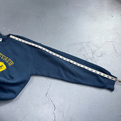 Oregon State Fair Beavers VTG Crew Neck Sweatshirt Gildan M Navy Blue OSU Y2K