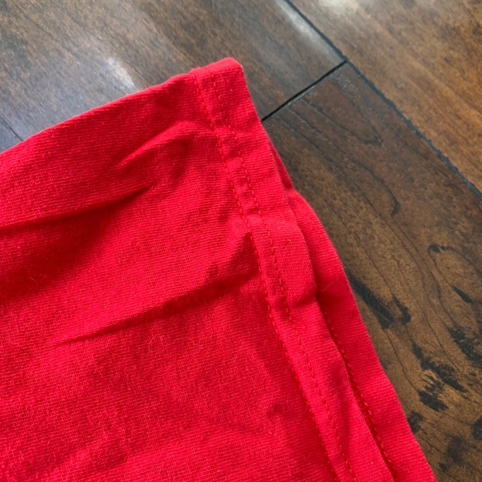 McDonalds Employee Y2K Vintage Style T Shirt Promo Food USA Christmas Holiday