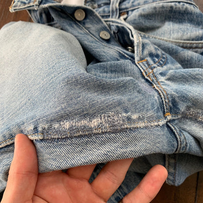 Levis Vintage 80s Redline Selvedge USA 501 XX Jeans 66 70s 32x34 Act 30x26