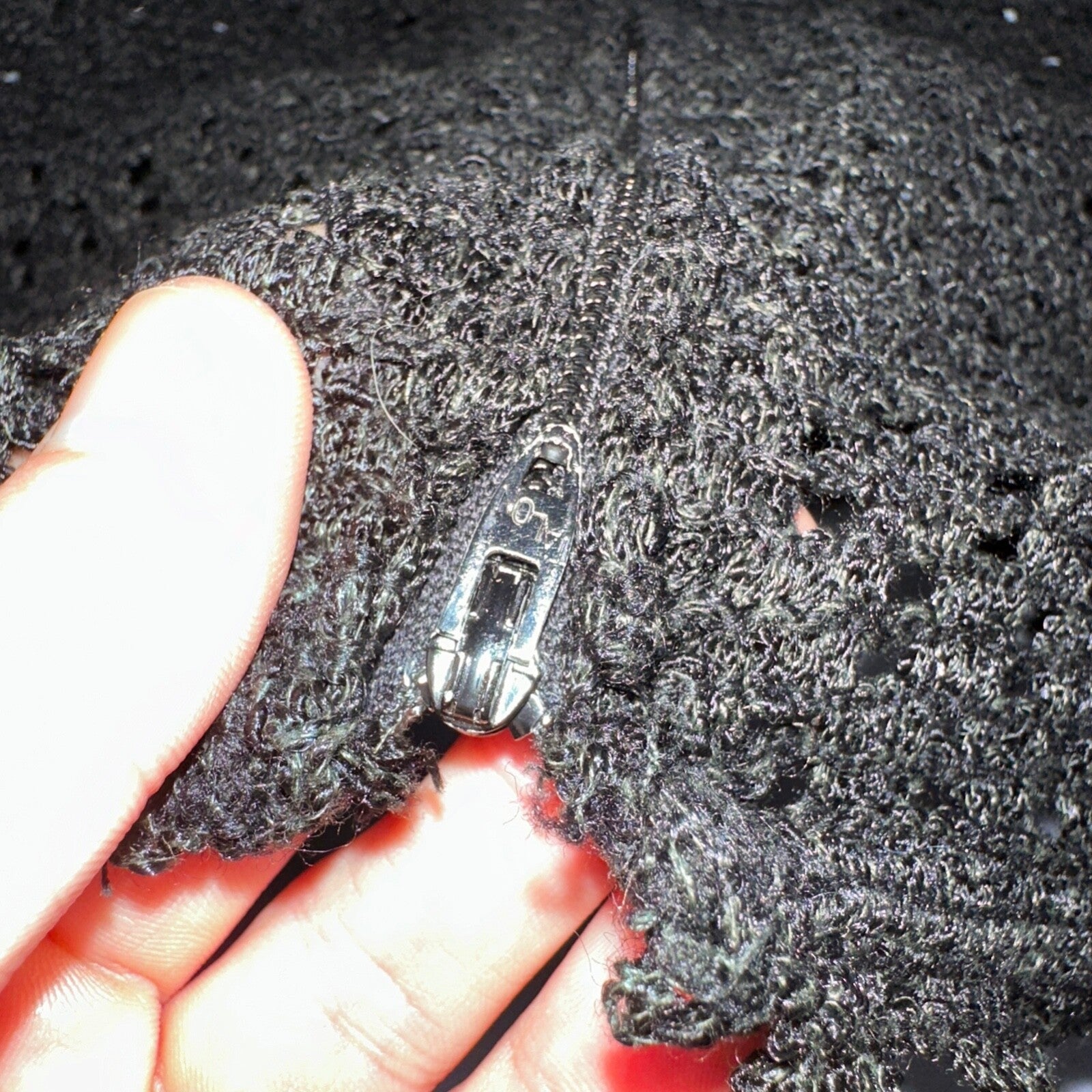 Vtg 60s 70s Lace Dress Fit Rockabilly Simple Black Midi Long Sleeve Talon