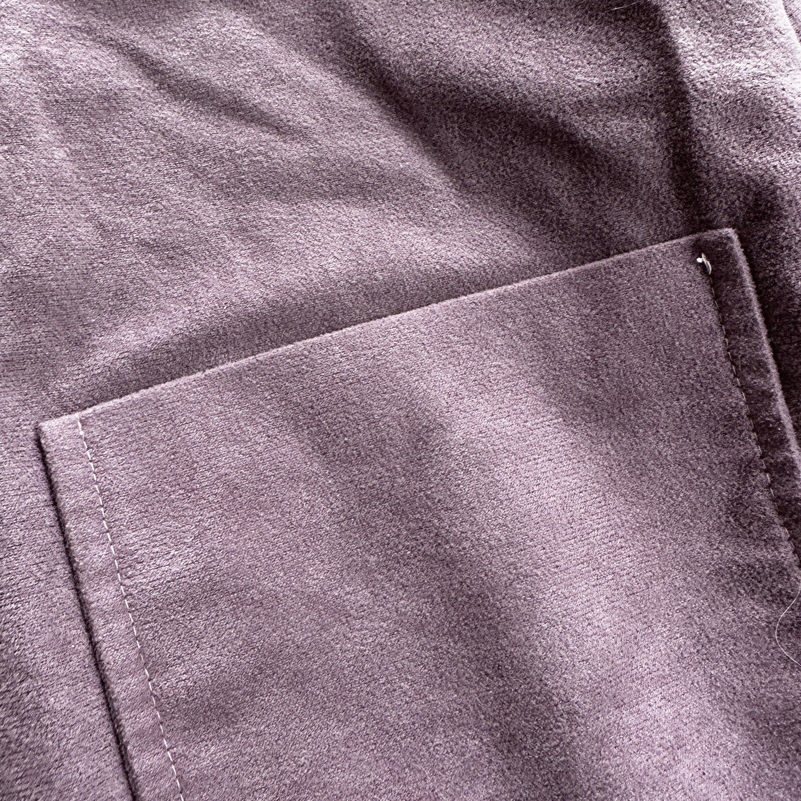 VTG Marty Gutmacker Soft Purple Button Down Shirt Disco Blouse Rockabilly 60s