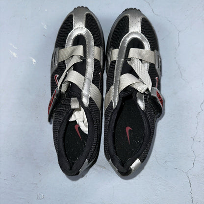 Nike Size 10 VTG 171105-061 Contagious Women's Cycling Shoes Silver 1998 90s
