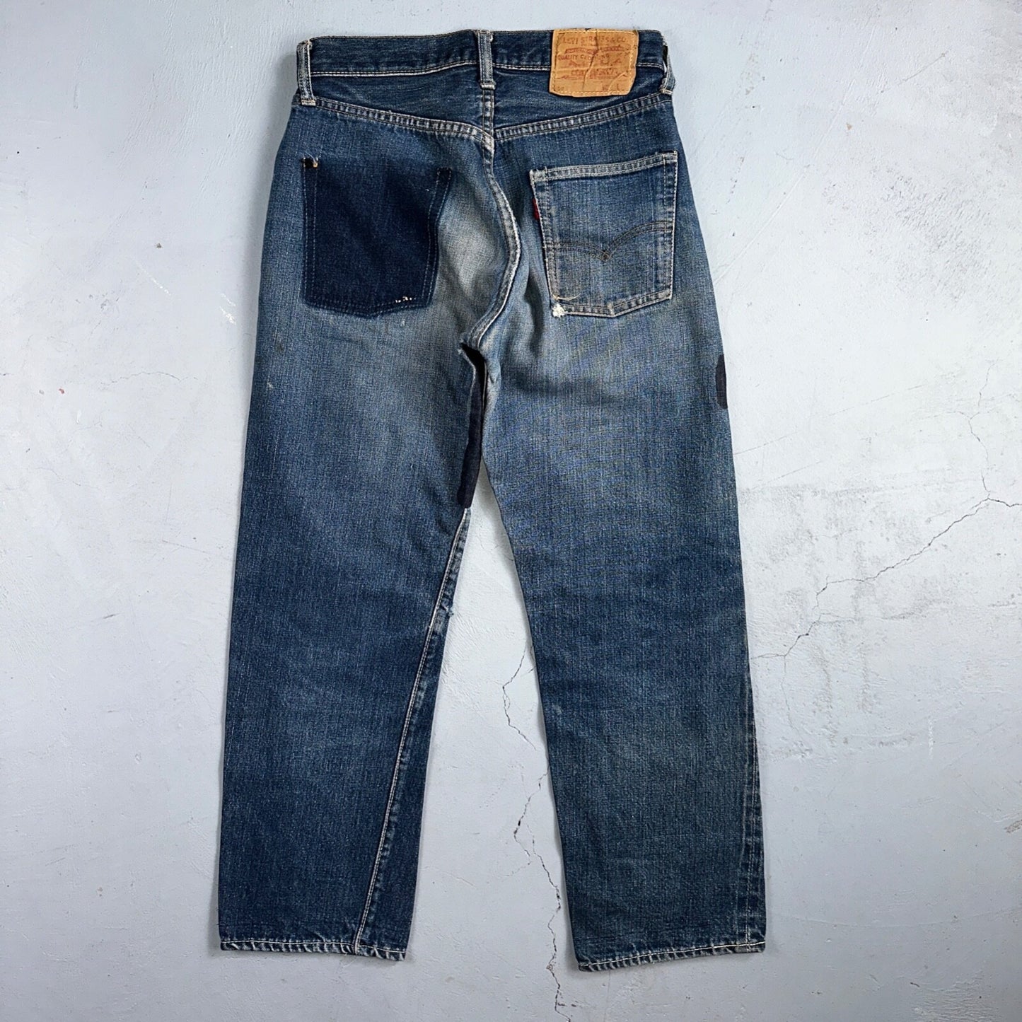 Levis 501 Big E Vintage 60s Redline Selvedge USA XX 1960s Jeans 66 Act 26x24