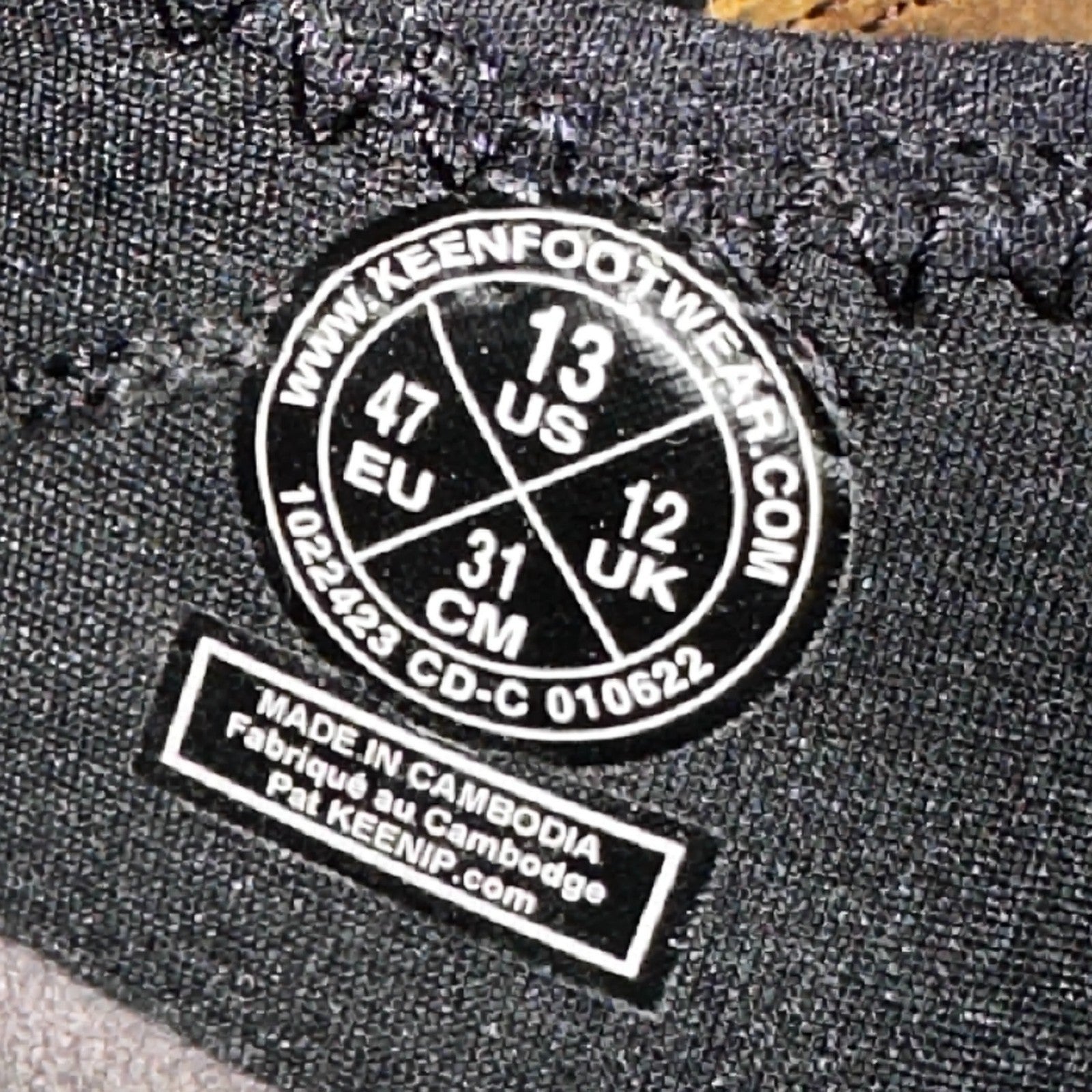 Keen US Mens Size 13 M Targhee III Open Toe Adjustable Waterproof Sandal Brown