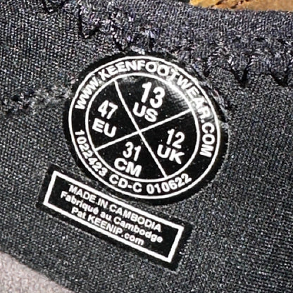 Keen US Mens Size 13 M Targhee III Open Toe Adjustable Waterproof Sandal Brown