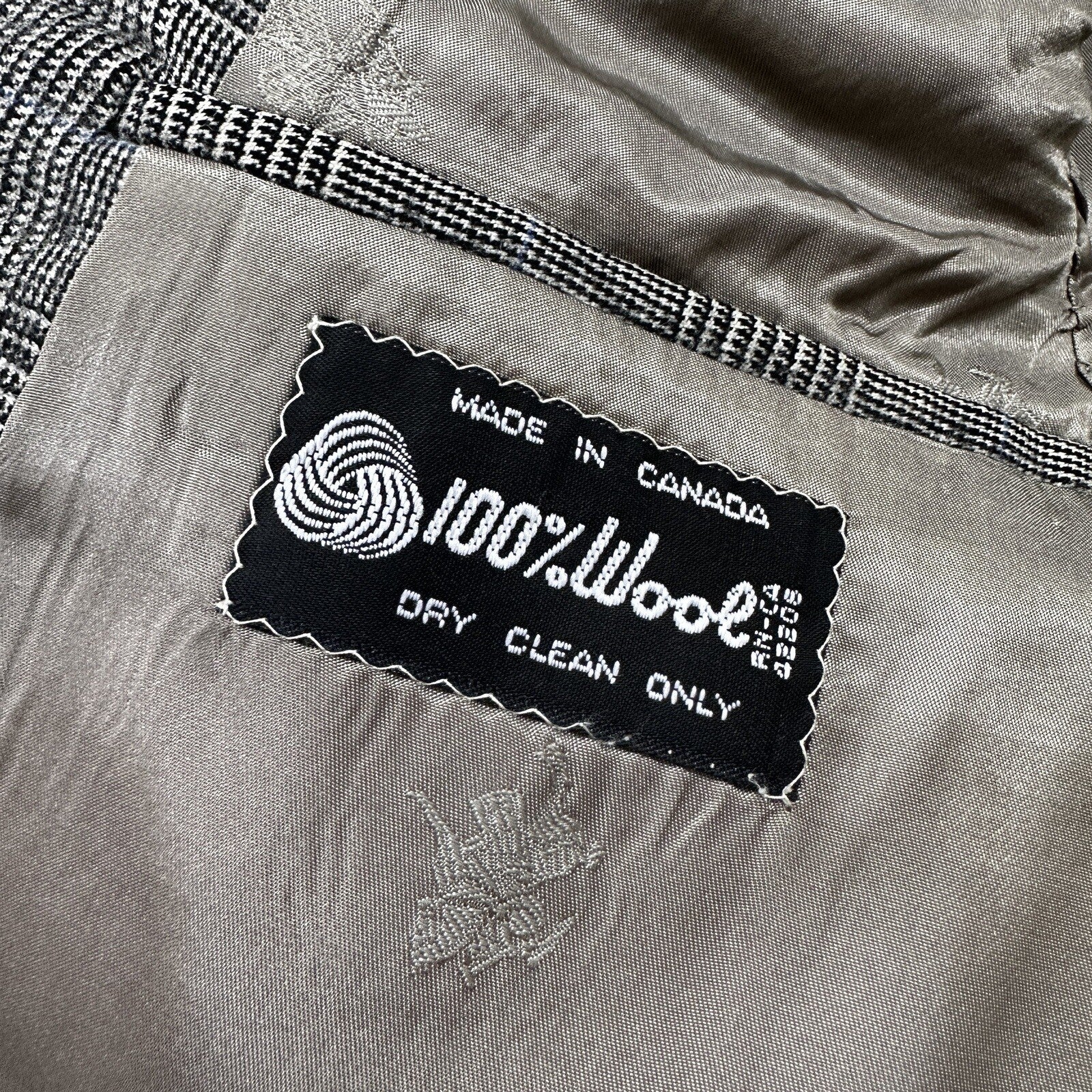 1970s 1980s Gray Oregon Wool Sport Jacket VTG Mens Suit 44 34x32 Rockabilly