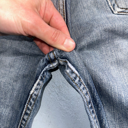 Levis 501 Vintage Y2K XX Straight Leg Jeans Blue Med Wash 34x36 Act 33x30