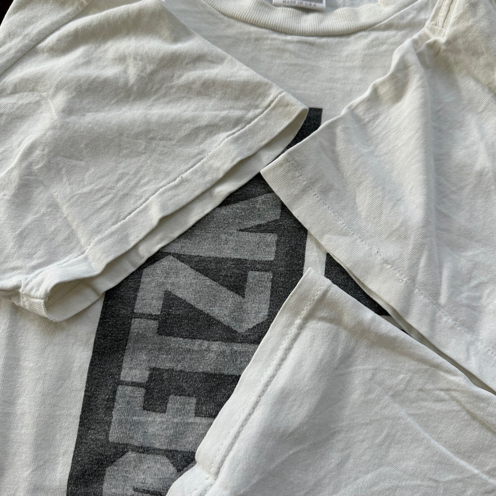 Nike Wayne Gretzky Did It Vintage T Shirt 90s Gray Tag Small Hockey Sports Ice