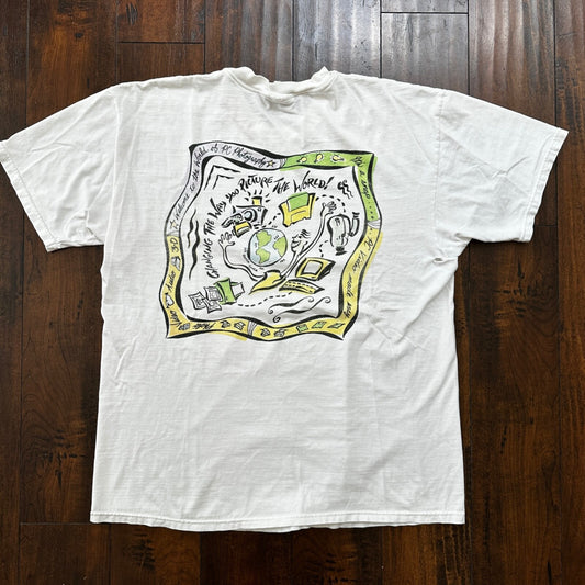 Computer PC Windows MGI Software Tech Vintage T Shirt 90s Y2K Paint Art Hanes