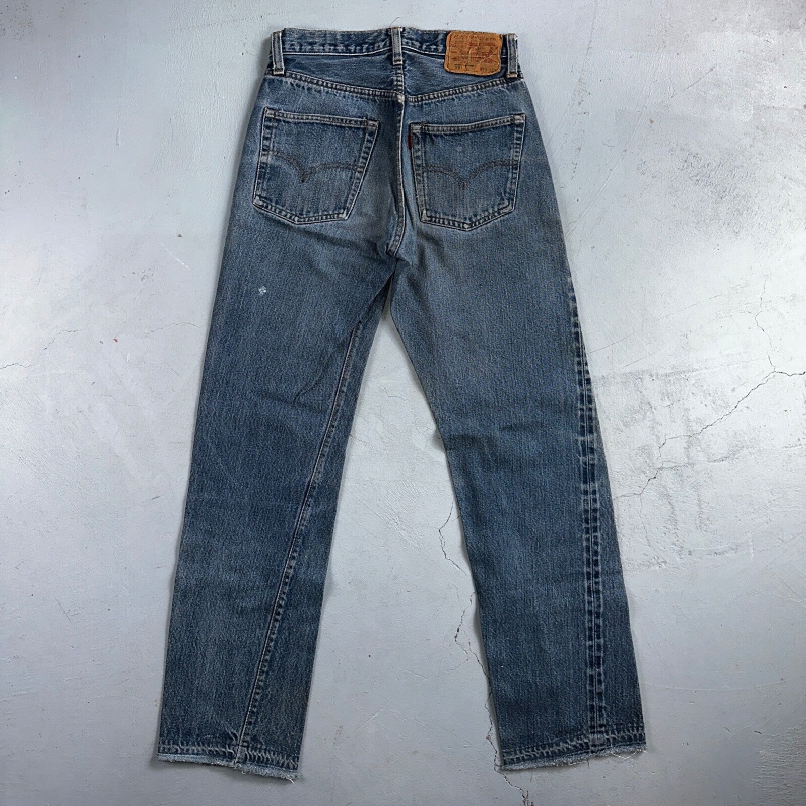 Levis 501 VTG 70s SS Redline Selvedge Jeans XX Med Wash 29x33 Act 26x29