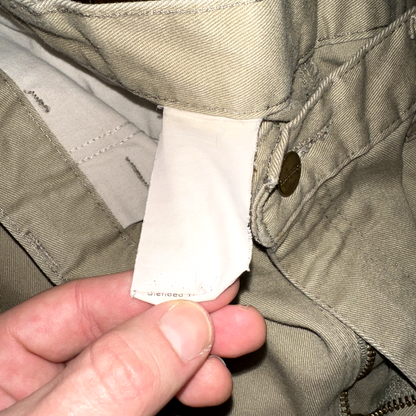 Carhartt Pants Mens Tan 34x29 Chinos Straight Leg Flat Front Workwear Relaxed