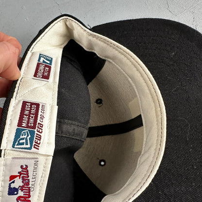 Vintage New Era Major League Baseball Wool MLB Umpire Hat Cap Mens 7 3/8 USA