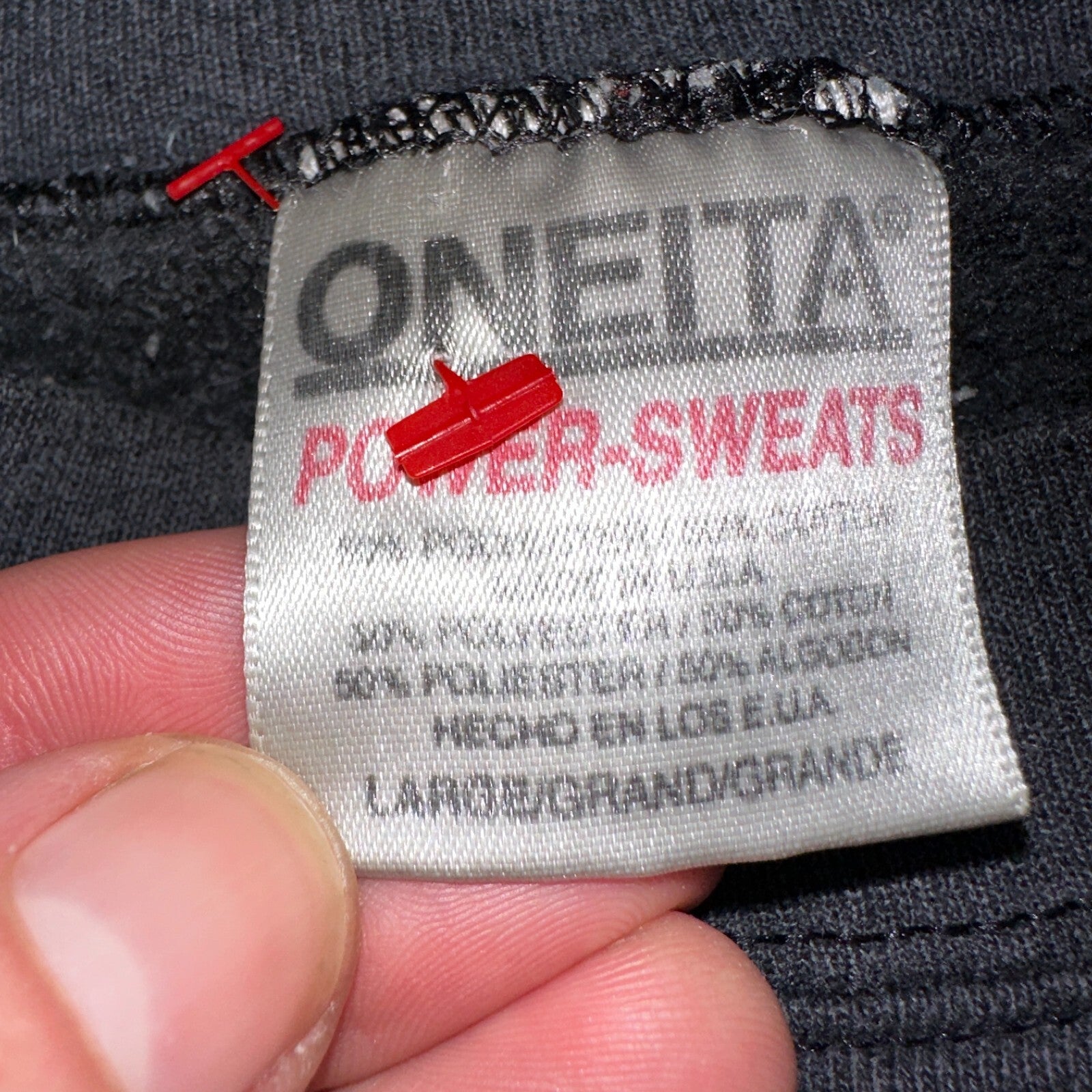 Oneita Shark Sweatshirt L 1990s VTG Crewneck Dive Swim Black Ocean Rap Fish