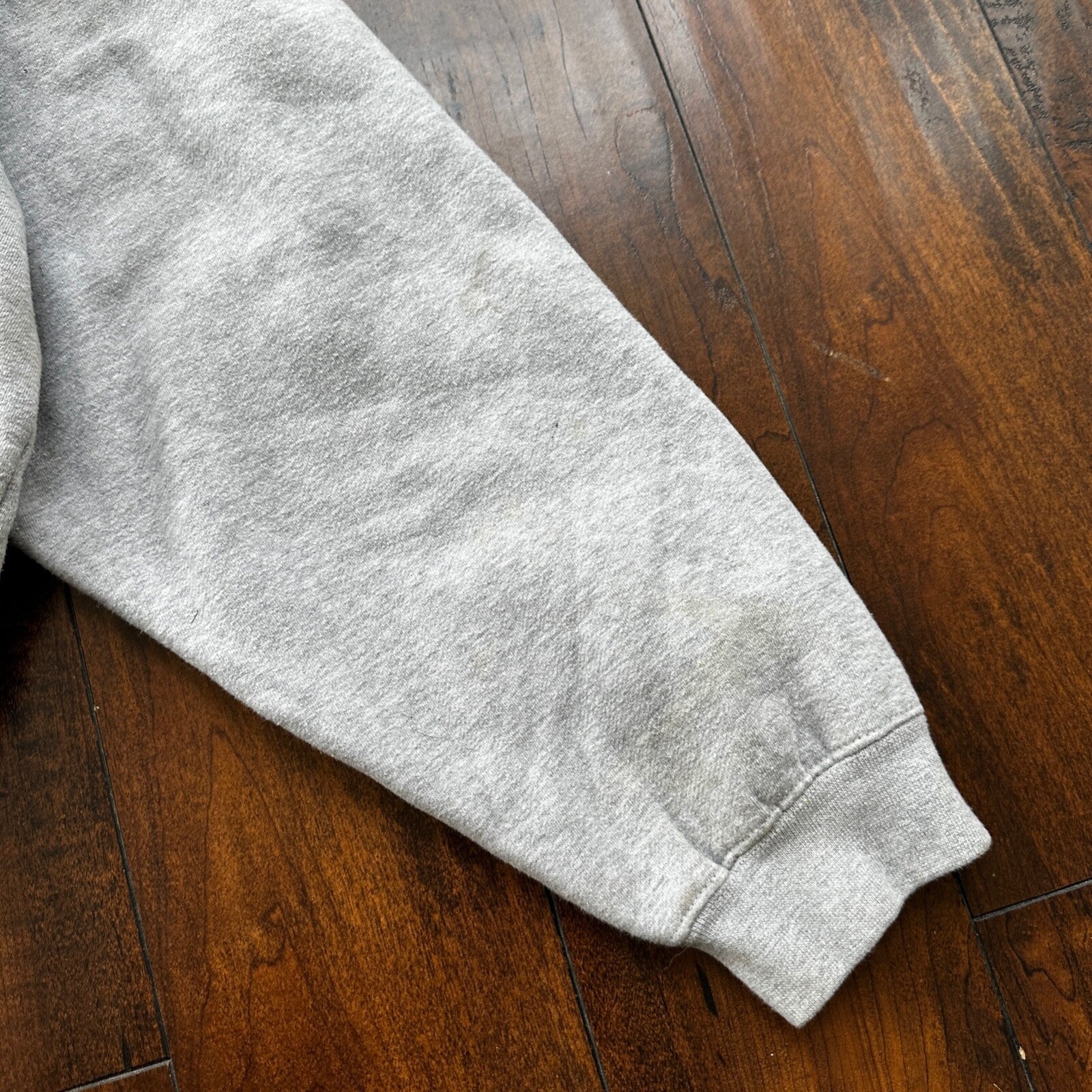 Vintage Nike Crewneck Sweater Gray Essential Super Bowl XXXV Tampa Y2K