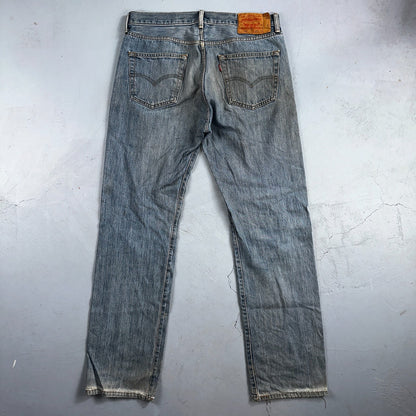 Levis 501 Vintage Y2K XX Straight Leg Jeans Blue Light Wash 35x34 Act 34x32