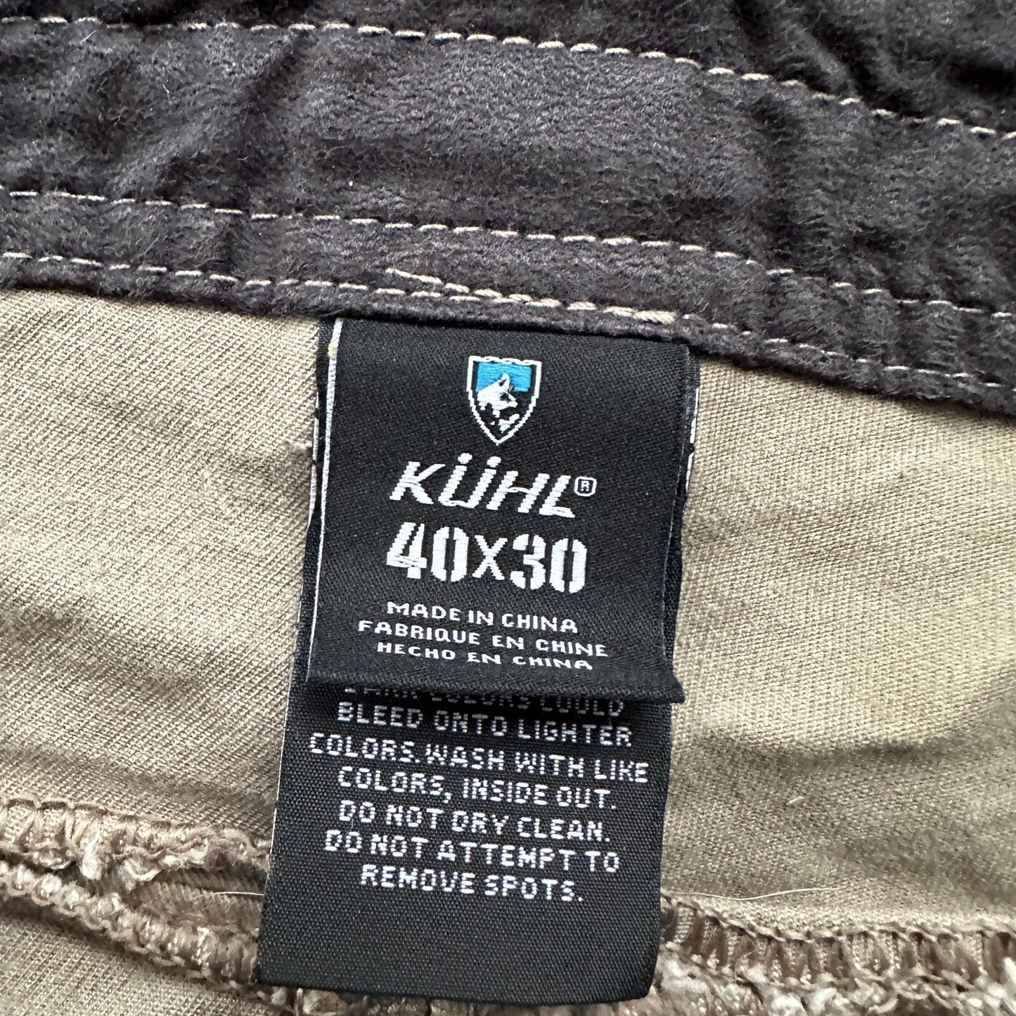 Kuhl Rebel Legendary Pants Men Size 40x30 Work Utility Outdoor Hiking Gray