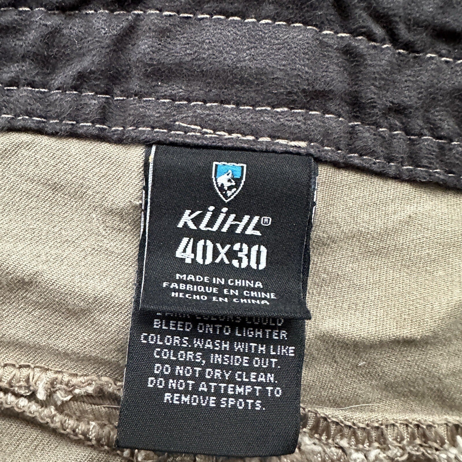 Kuhl Rebel Legendary Pants Men Size 40x30 Work Utility Outdoor Hiking Gray