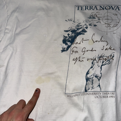 Terra Nova Vintage T Shirt Willamette University Salem Oregon Theatre Music Art
