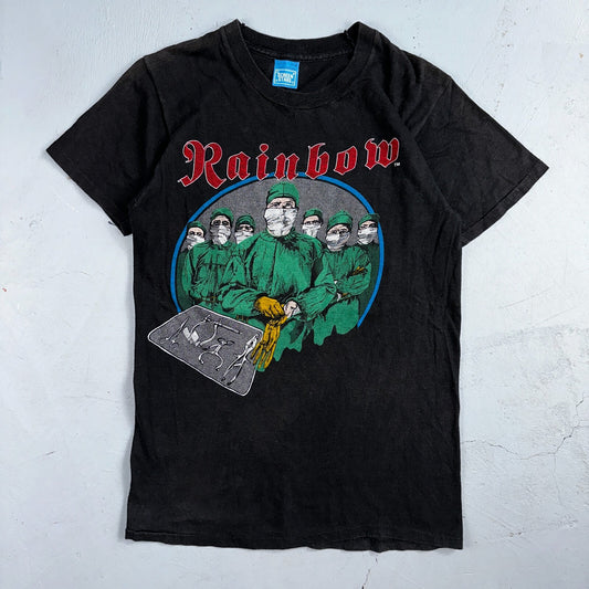 Rainbow Difficult Cure Tour 1981 Vintage Concert T Shirt Promo Doctor Music Band