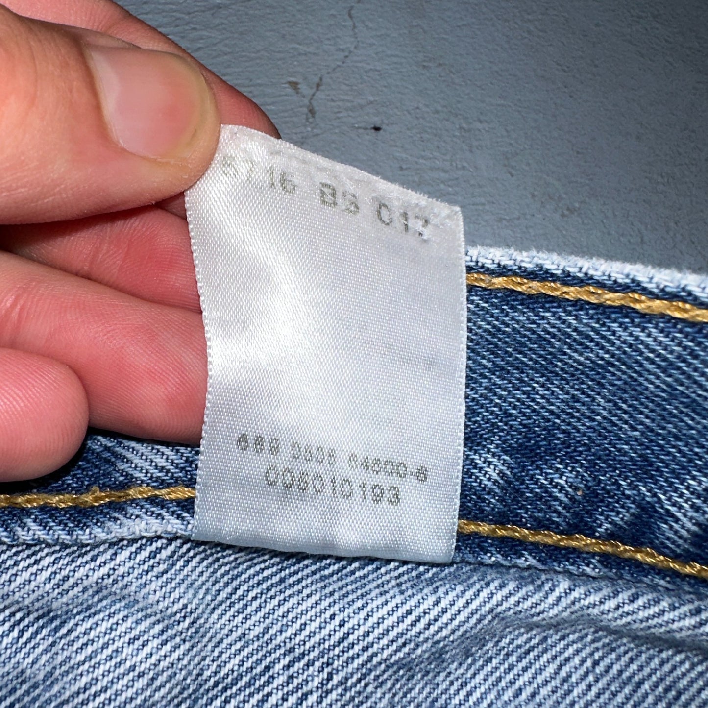 Levis 501 Vintage Y2K 90s XX Straight Leg Jeans Blue Light Wash 30x32 Act 29x31