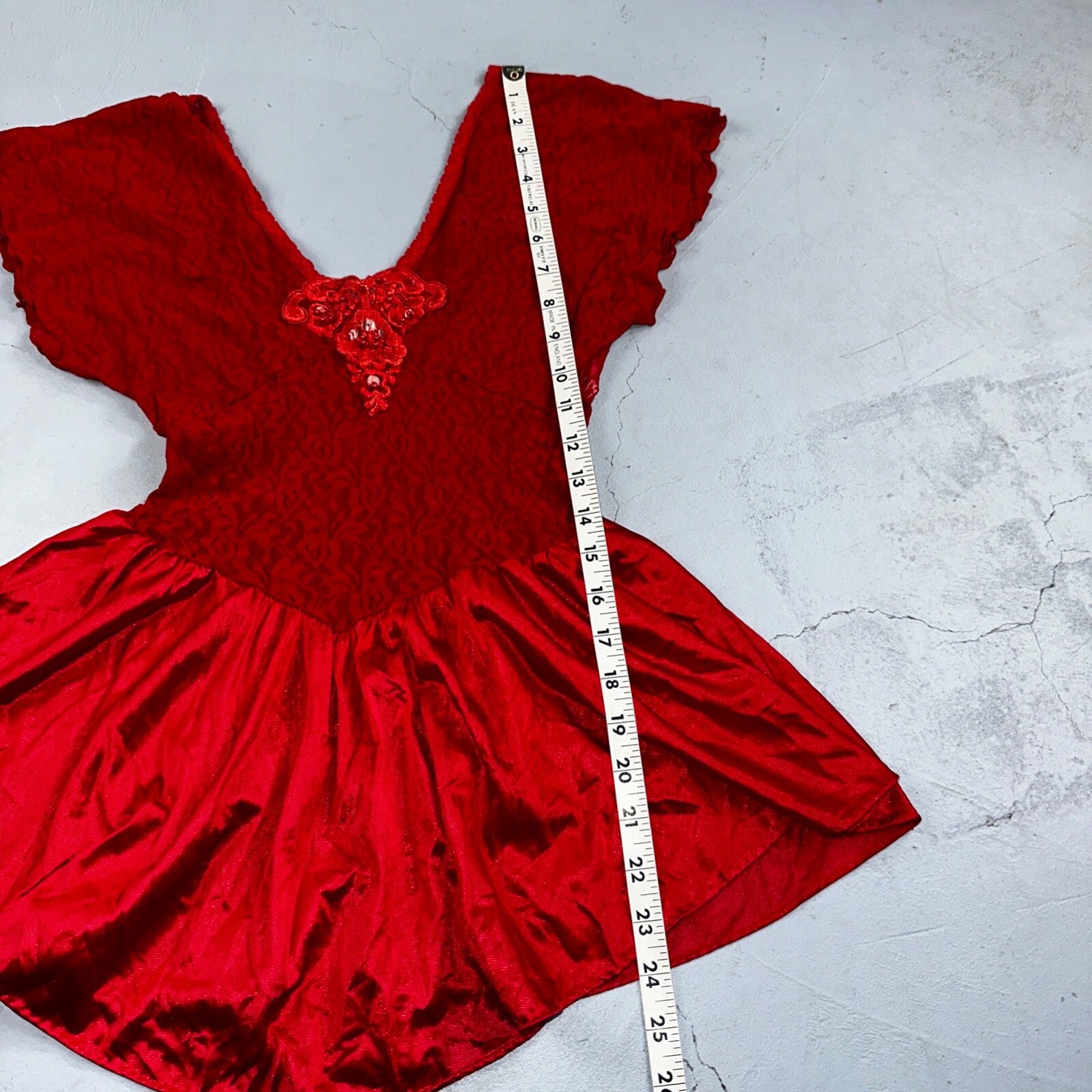 VTG Cinema Etoile 1970s Lingerie Slip Dress Sleepwear Full Sweep Nightgown Goth