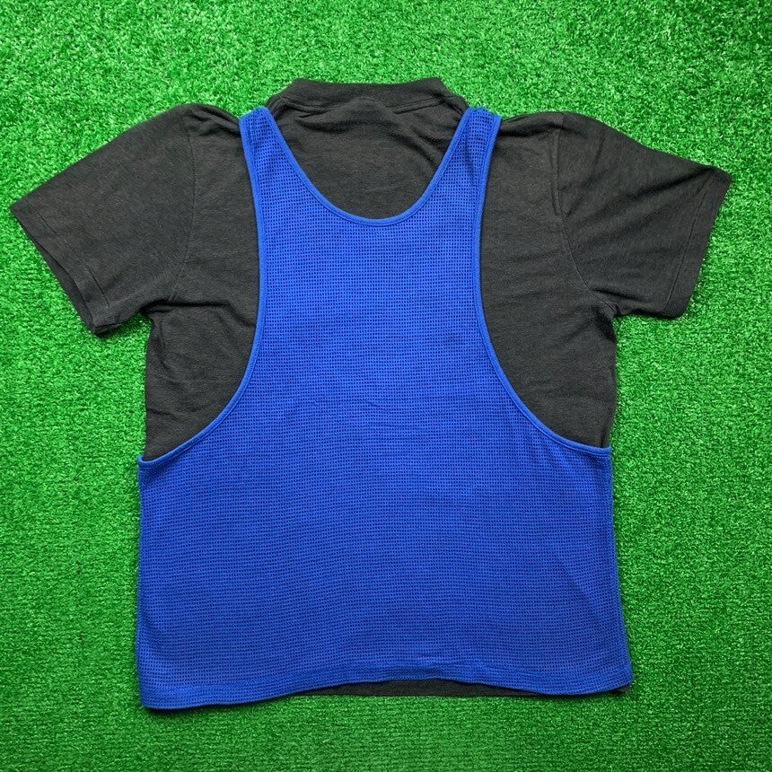 Vintage Nike 1985 Jordan Jumpman Royal Tank Tee T Shirt USA Rare Rap Flight RARE