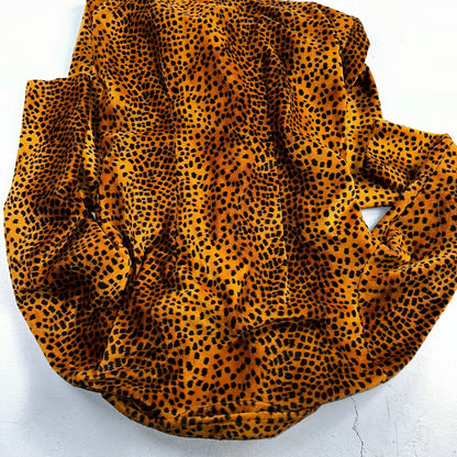 VTG ENT Jacket Womens Cheetah Outdoors Entrancy USA 70s Rockabilly Long Coat