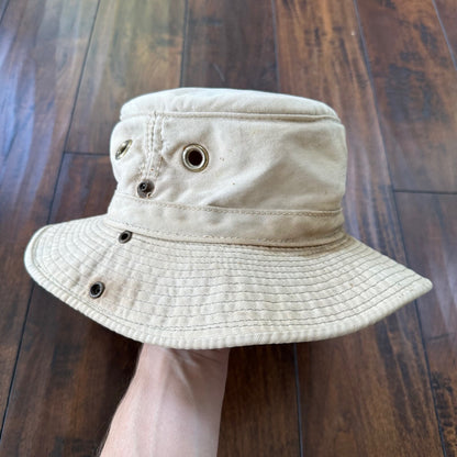 Henschel Canvas Hat Hatquarters USA TAN Mens Western Outdoors Outback Bucket 90s