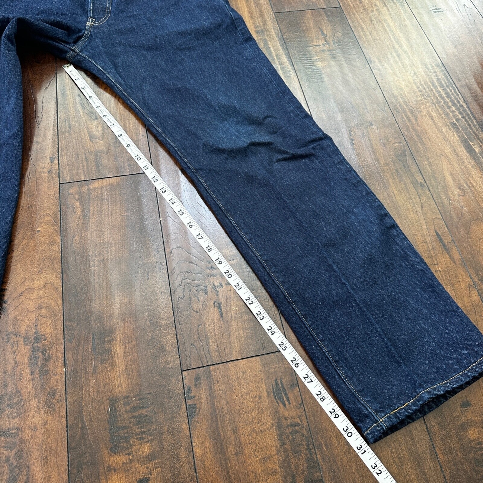 Levis 501 Vintage Y2K Straight Leg XX 2000s Jeans 34x32 Dark Wash Act 33x31
