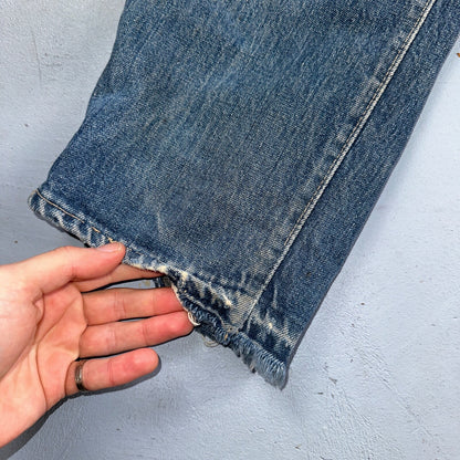 Levis 505 Big E Vintage 60s Redline Selvedge USA XX 1960s Jeans 501 Act 28x26