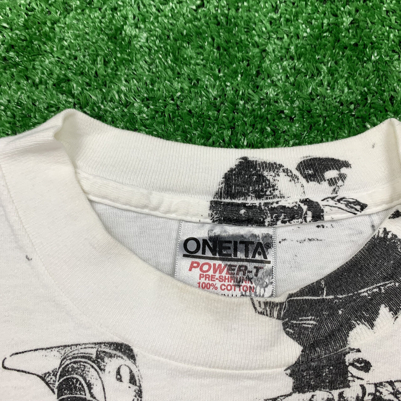 Save Your Soul Vintage T Shirt 90s Rap AOP Oneita Jesus Love Celebrity Religion