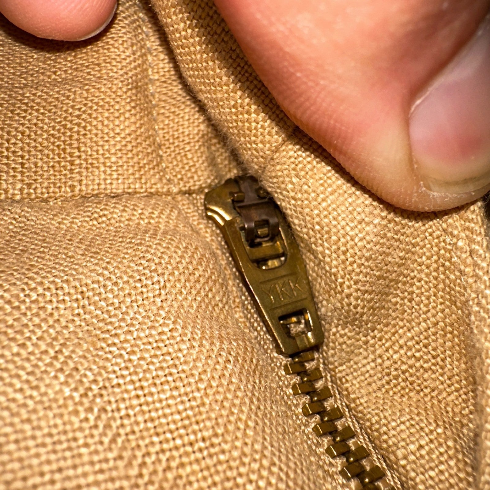 Polo Ralph Lauren 34x34 Brown Linen Pleated High Waist Mens Pants VTG 90s Beige