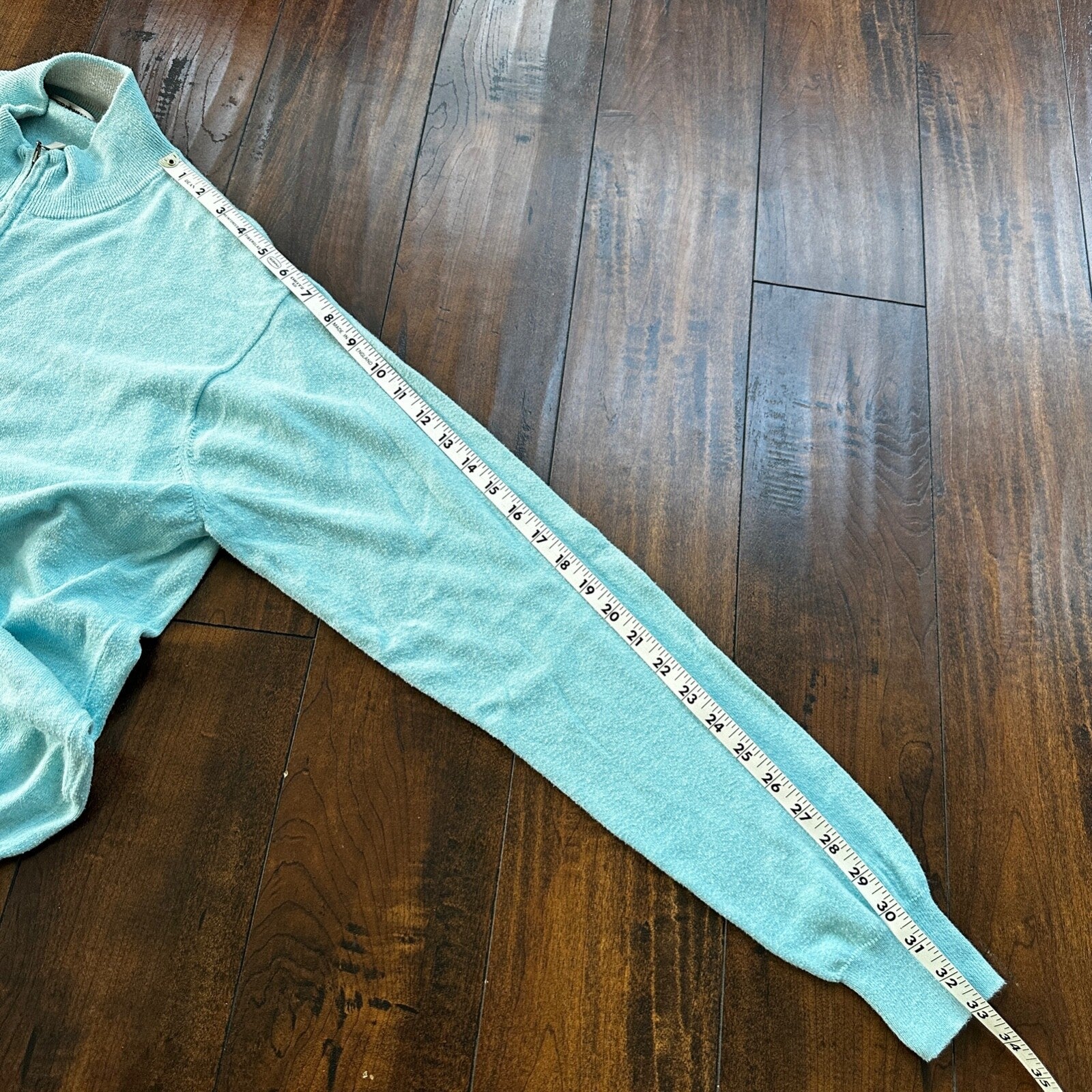 Peter Millar Sweater Men L Crown Soft Cotton Cashmere 1/4 Quarter Zip Pullover