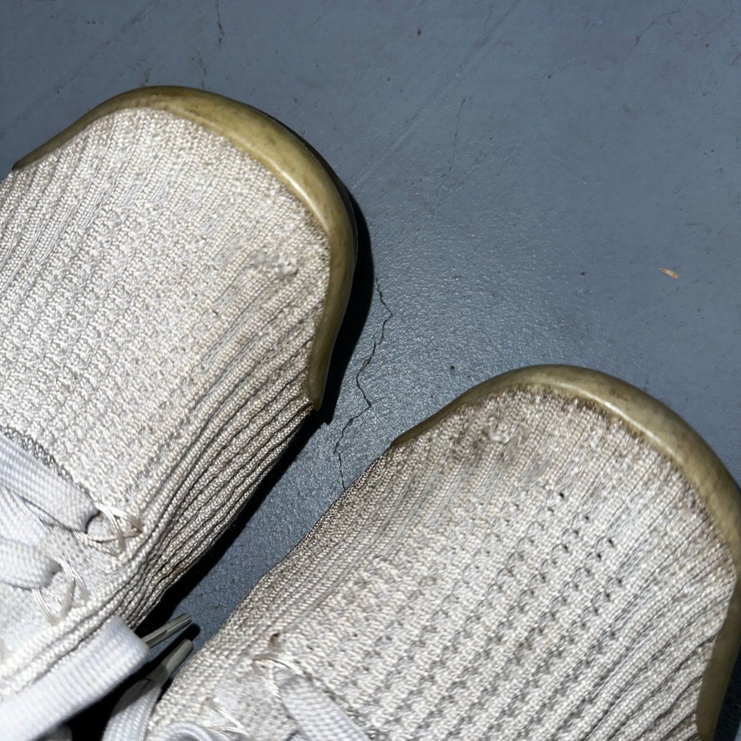 Nike Air VaporMax Flyknit 3 Pure Platinum - Mens Sz 9 - Running White Shoes